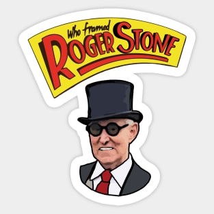 Who Framed Roger Stone Sticker